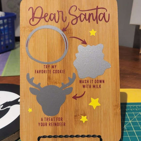 Custom Santa cookie tray - Picture 1 of 1